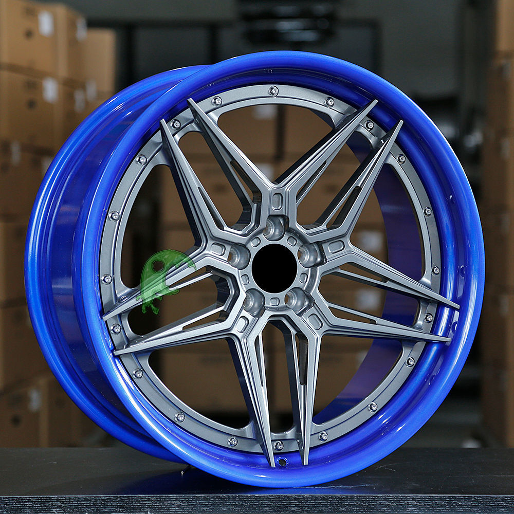 Speed Freak Customized Style Forged Wheel 2 Pieces Design Customization By T6061-T6 Aluminum Alloy