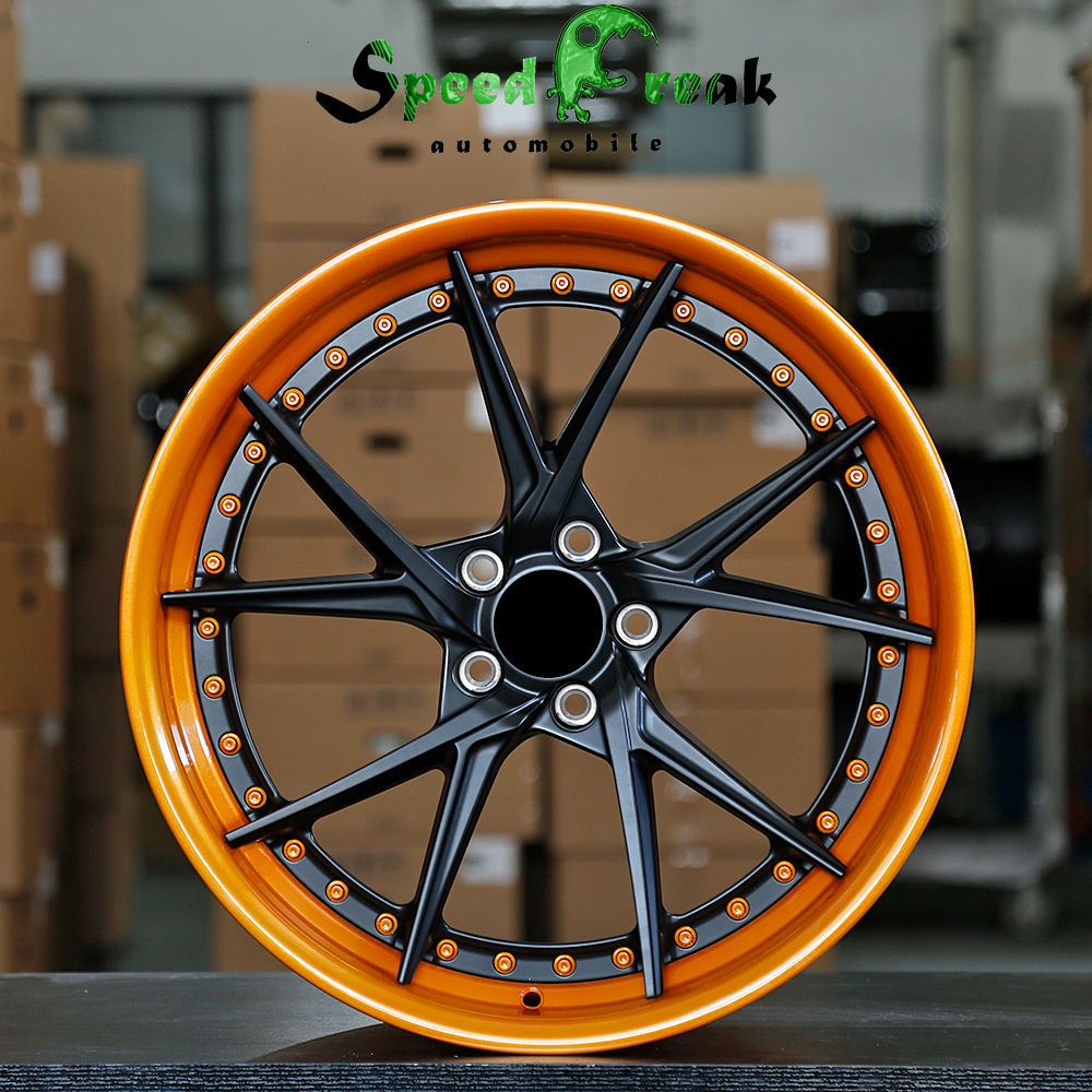 Speed Freak Customized Style Forged Wheel 2 Pieces Design Customization By T6061-T6 Aluminum Alloy