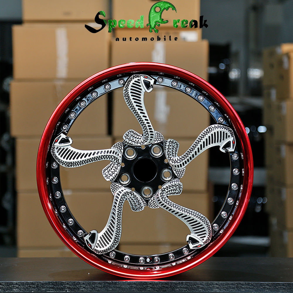 Speed Freak Customized Style Forged Wheel 2 Pieces Design Customization By T6061-T6 Aluminum Alloy