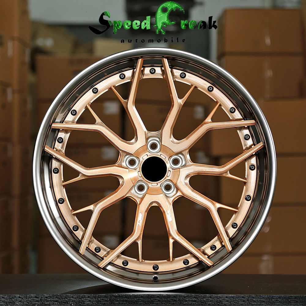 Speed Freak Customized Style Forged Wheel 2 Pieces Design Customization By T6061-T6 Aluminum Alloy