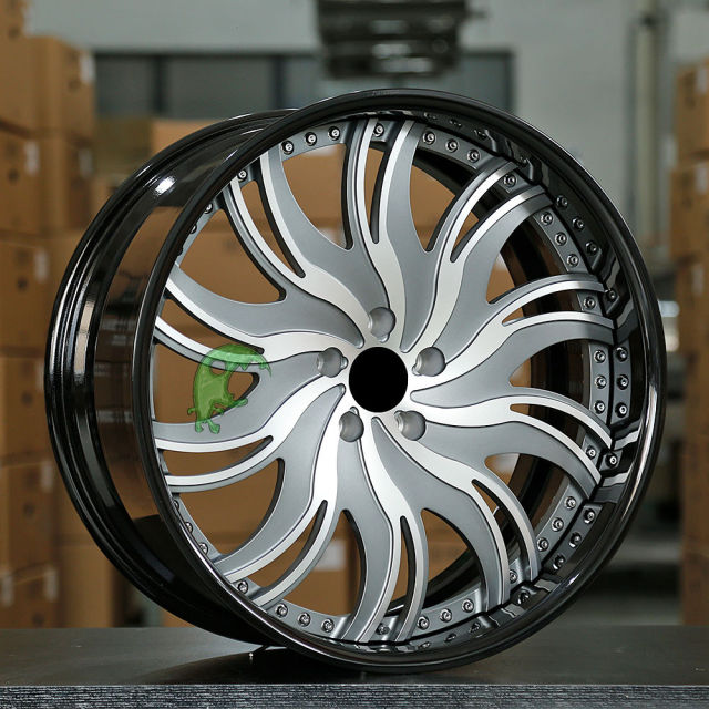 Speed Freak Customized Style Forged Wheel 2 Pieces Design Customization By T6061-T6 Aluminum Alloy