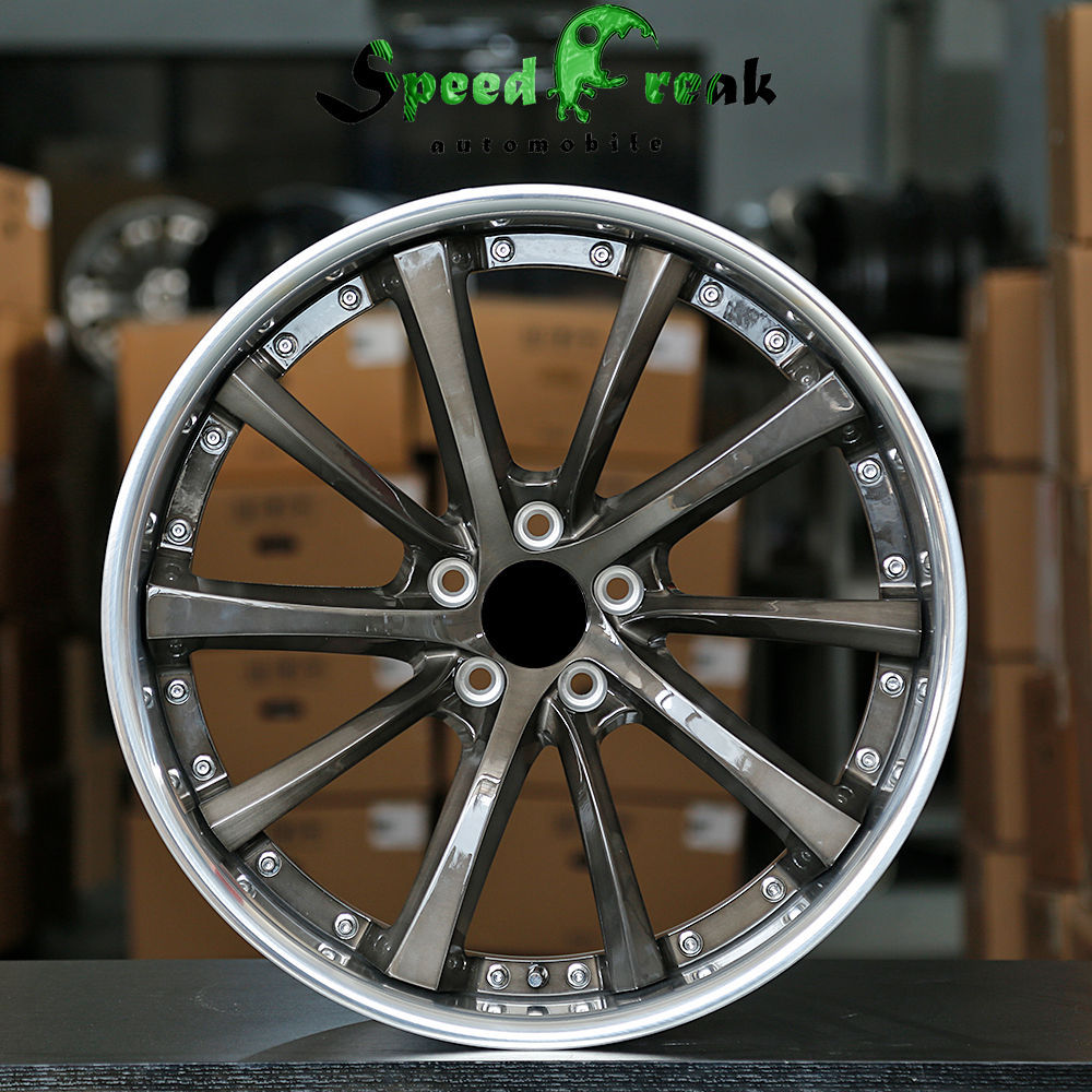 Speed Freak Customized Style Forged Wheel 2 Pieces Design Customization By T6061-T6 Aluminum Alloy