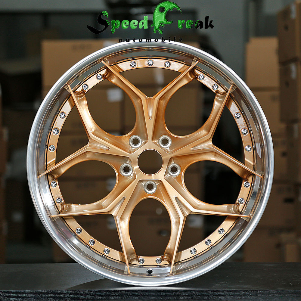 Speed Freak Customized Style Forged Wheel 2 Pieces Design Customization By T6061-T6 Aluminum Alloy
