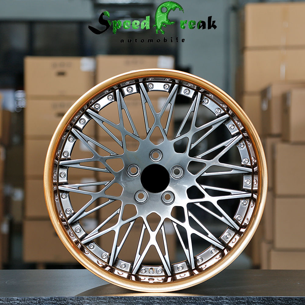 Speed Freak Customized Style Forged Wheel 2 Pieces Design Customization By T6061-T6 Aluminum Alloy