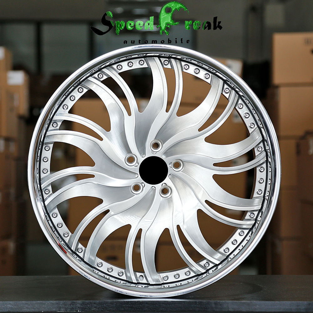 Speed Freak Customized Style Forged Wheel 2 Pieces Design Customization By T6061-T6 Aluminum Alloy