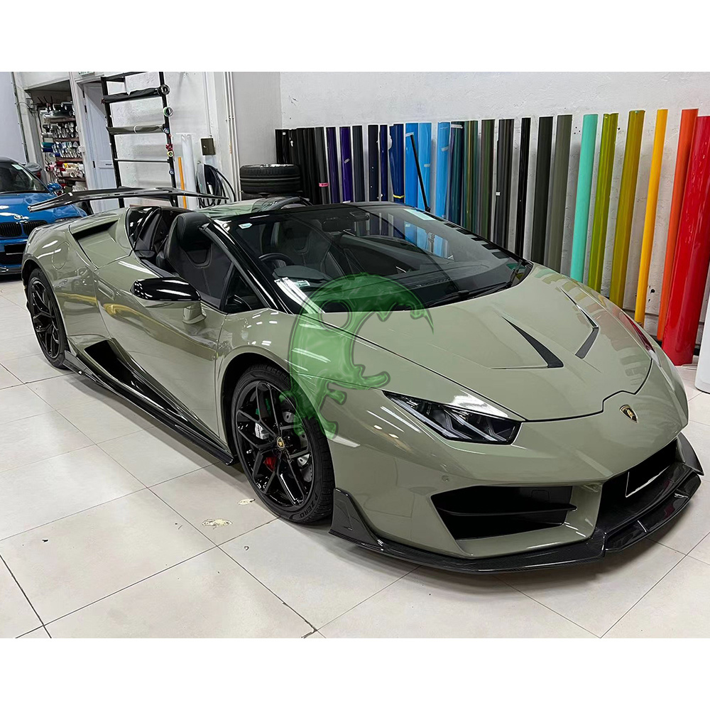 SpeedFreak Style Dry Carbon Fiber Front Lip For Lamborghini Huracan LP580 2014-2016