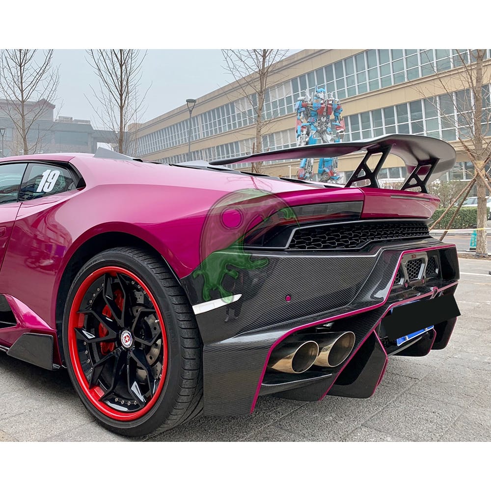 Full Carbon Fiber Rear Bumper for Lamborghini Huracan LP610 LP580 - Vorsteiner