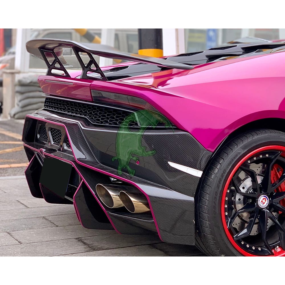 Full Carbon Fiber Rear Bumper for Lamborghini Huracan LP610 LP580 - Vorsteiner
