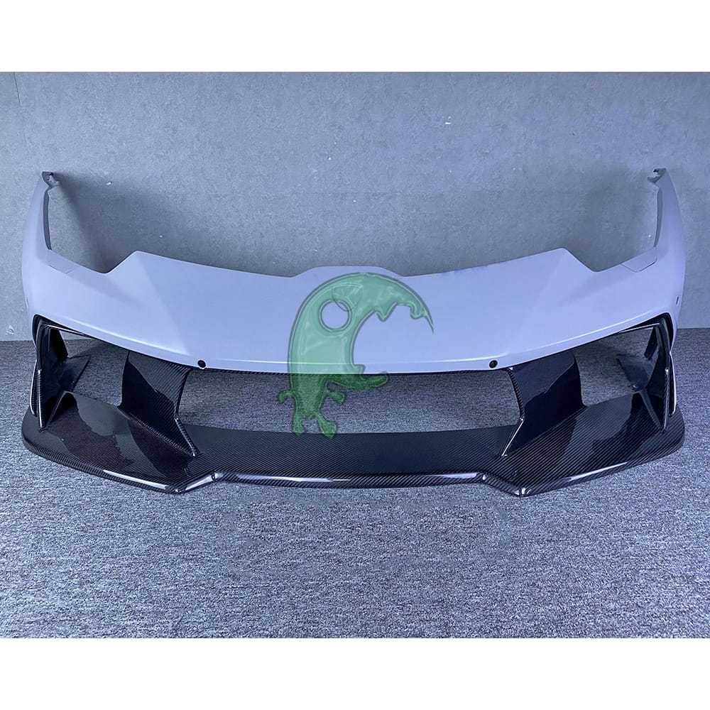 (With Portion Primer) Dry Carbon Fiber Front Bumper for Lamborghini Huracan LP610 LP580 (2014-2016) - Vorsteiner Style