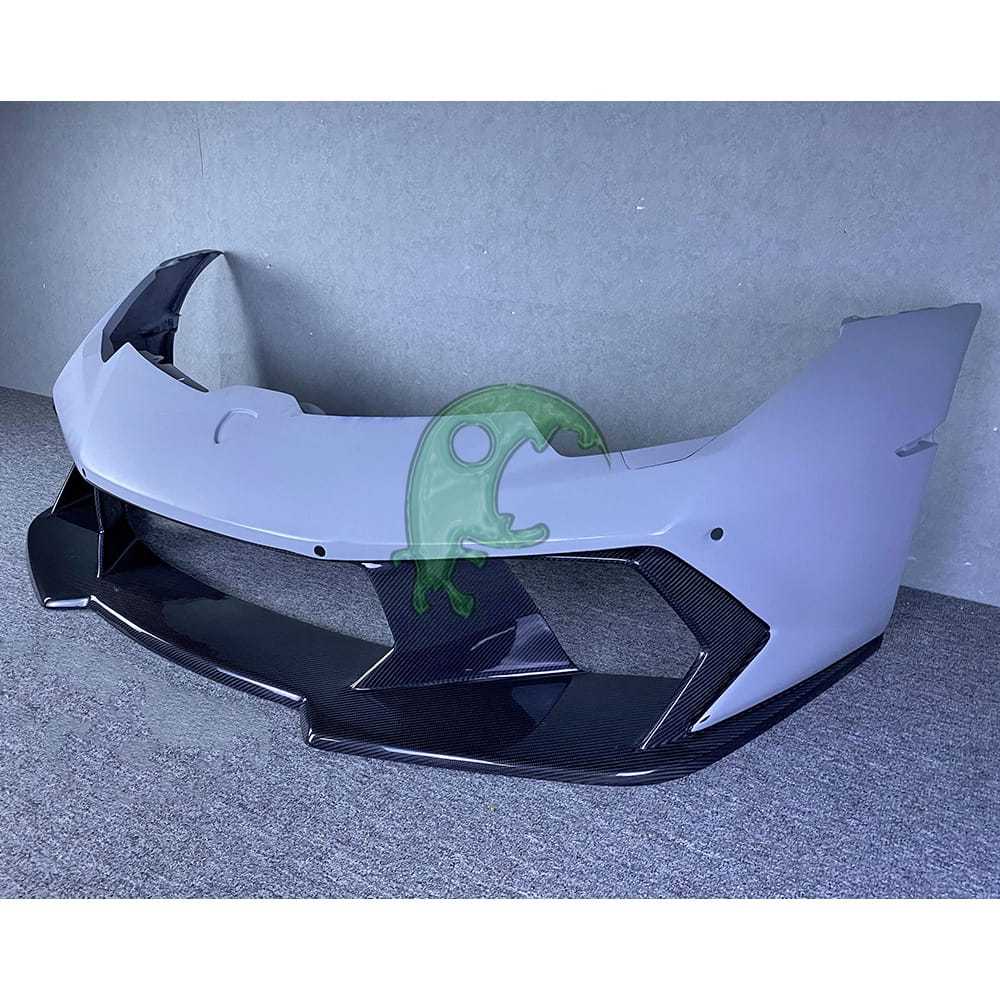 (With Portion Primer) Dry Carbon Fiber Front Bumper for Lamborghini Huracan LP610 LP580 (2014-2016) - Vorsteiner Style