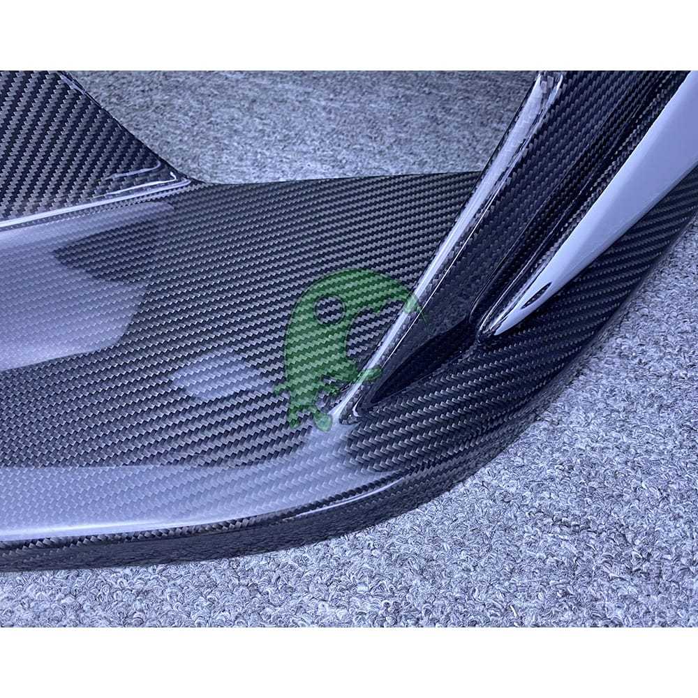 (With Portion Primer) Dry Carbon Fiber Front Bumper for Lamborghini Huracan LP610 LP580 (2014-2016) - Vorsteiner Style