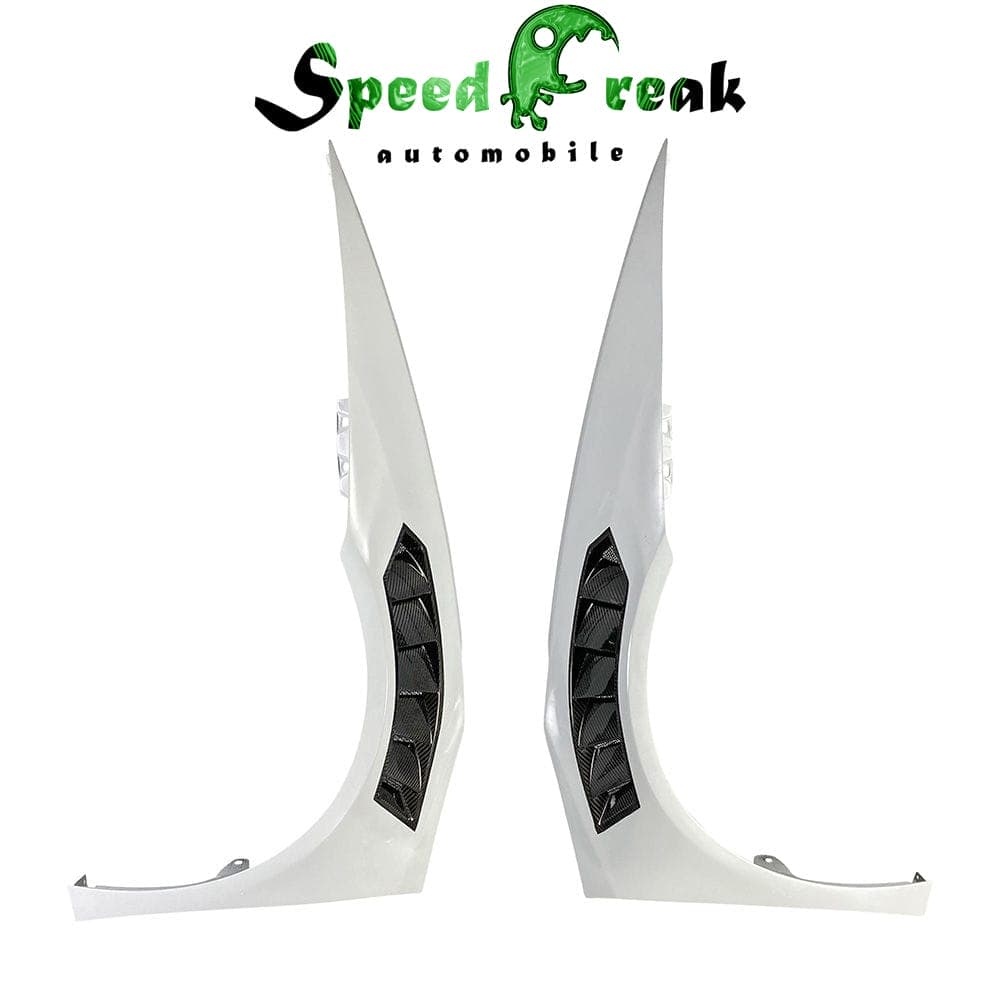 Dry Carbon Fiber Front Fender for Lamborghini Huracan LP610/LP580 - Vorsteiner Style (With Portion Primer)