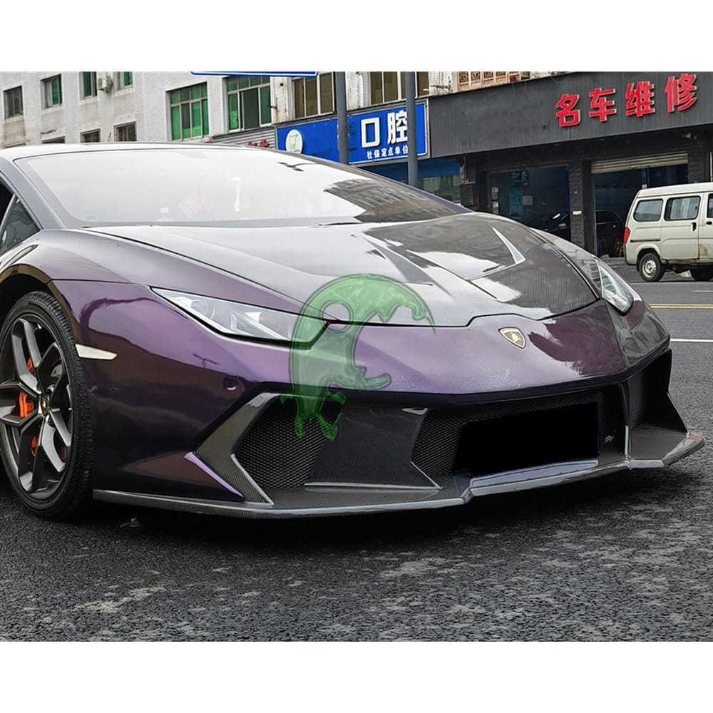 Dry Carbon Fiber Front Bumper for Lamborghini Huracan LP610 LP580 (2014-2016) - Vorsteiner Style