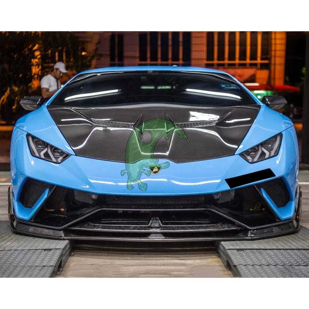 Dry Carbon Fiber Engine Hood for Lamborghini Huracan LP610/LP580 - Vorsteiner Style