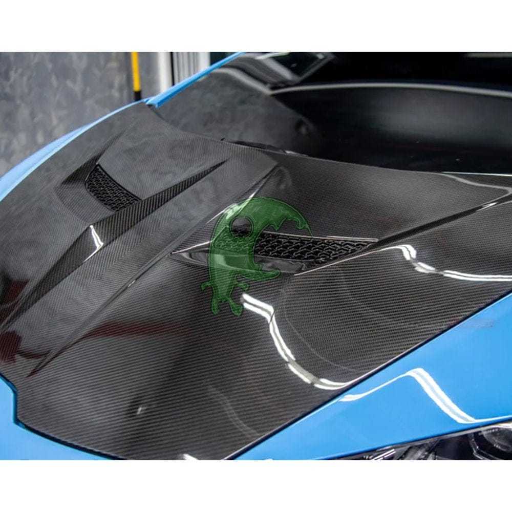 Dry Carbon Fiber Engine Hood for Lamborghini Huracan LP610/LP580 - Vorsteiner Style
