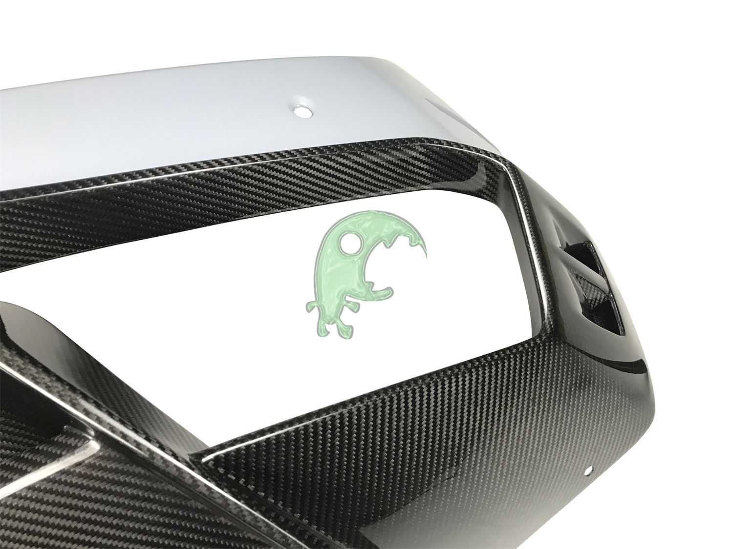 Dry Carbon Fiber Rear Bumper for Lamborghini Huracan LP610/LP580