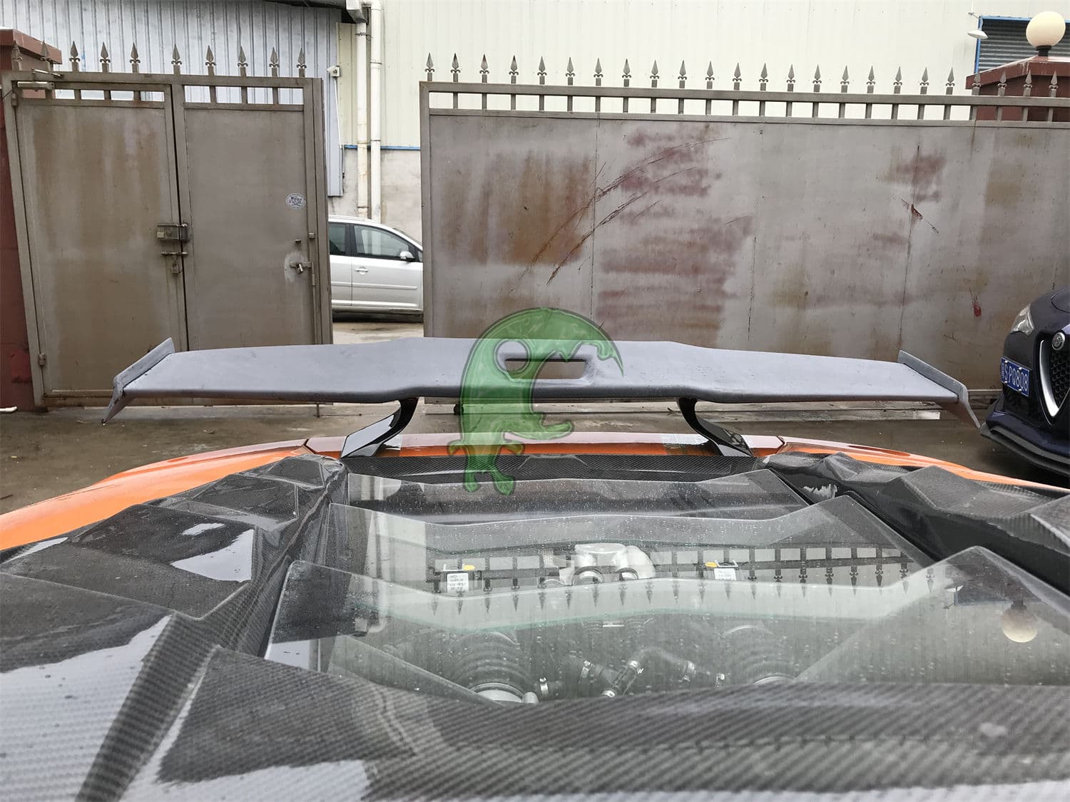 Dry Carbon Fiber Rear Spoiler GT Wing for Lamborghini Huracan LP610/LP580 -  SpeedFreak Style