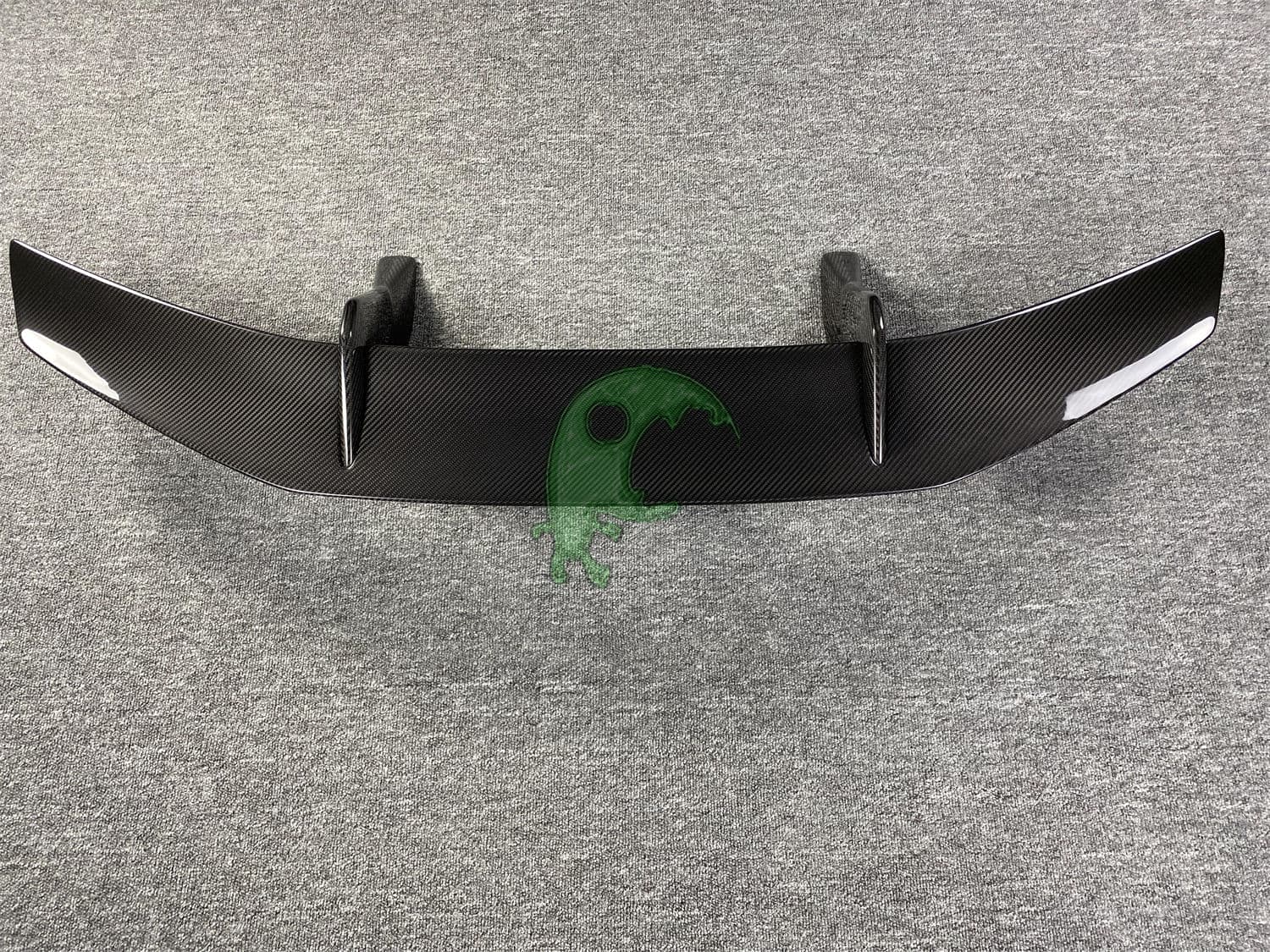 Dry Carbon Fiber Rear Spoiler Wing wiht Deck Lid for Lamborghini Huracan LP610LP580 - Performante Style