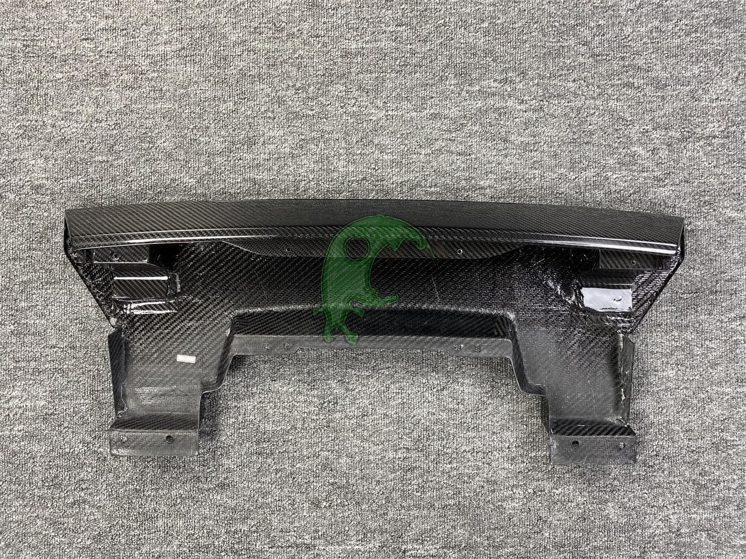 Dry Carbon Fiber Rear Spoiler Wing wiht Deck Lid for Lamborghini Huracan LP610LP580 - Performante Style