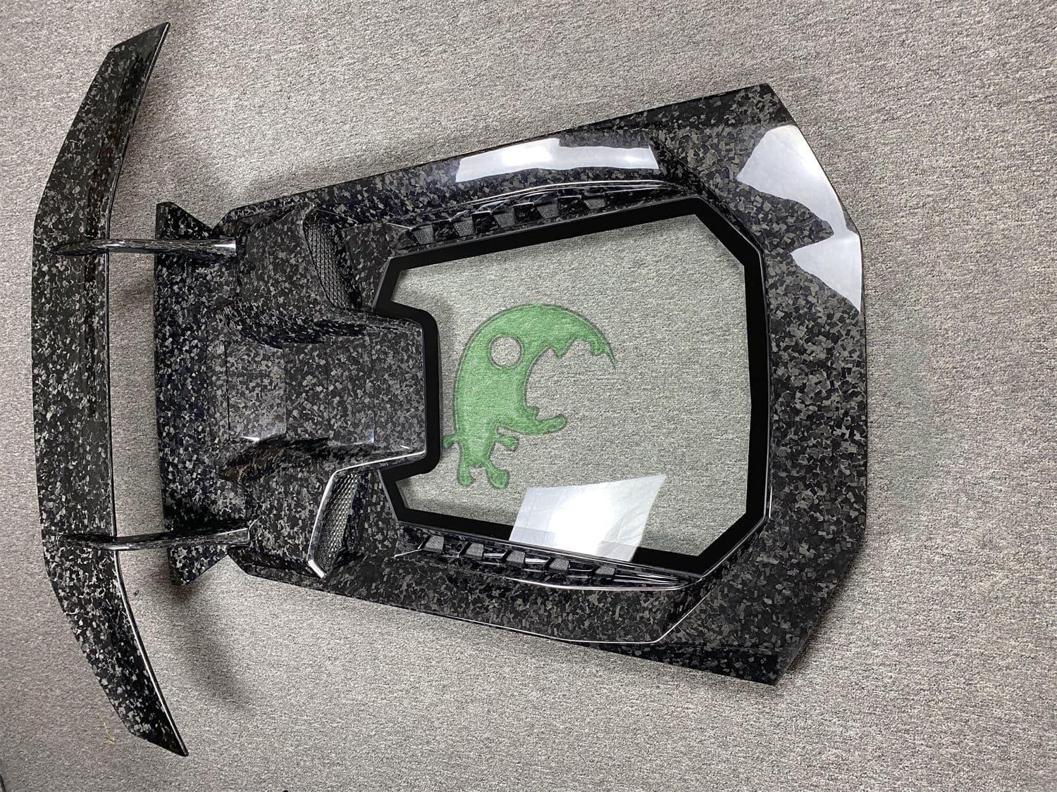  Dry Forged Carbon Fiber Rear Spoiler Lamborghini Huracan LP610 LP580 