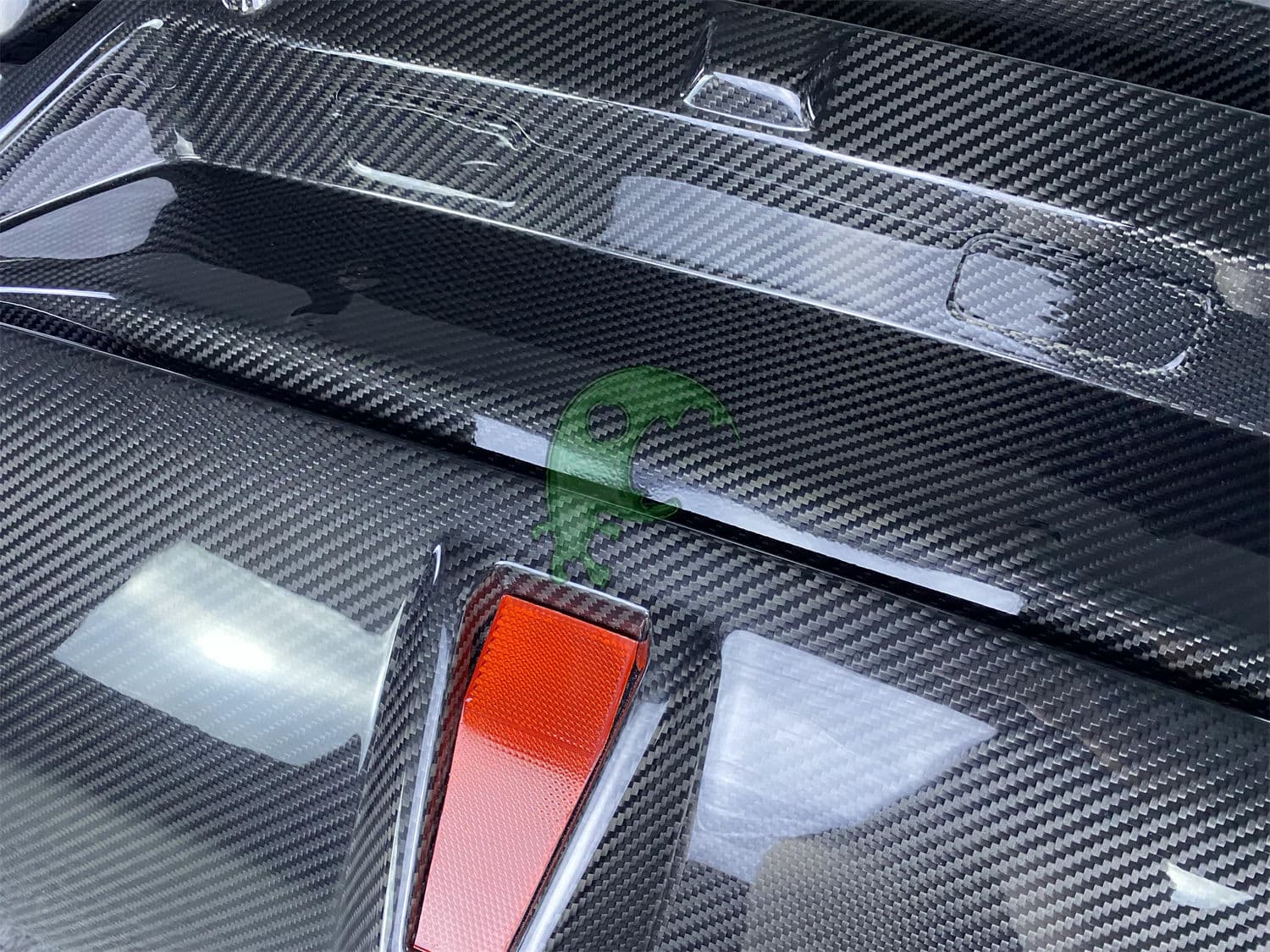 Dry Carbon Fiber Rear Bumper for Lamborghini Huracan LP610/LP580 - Performante Style