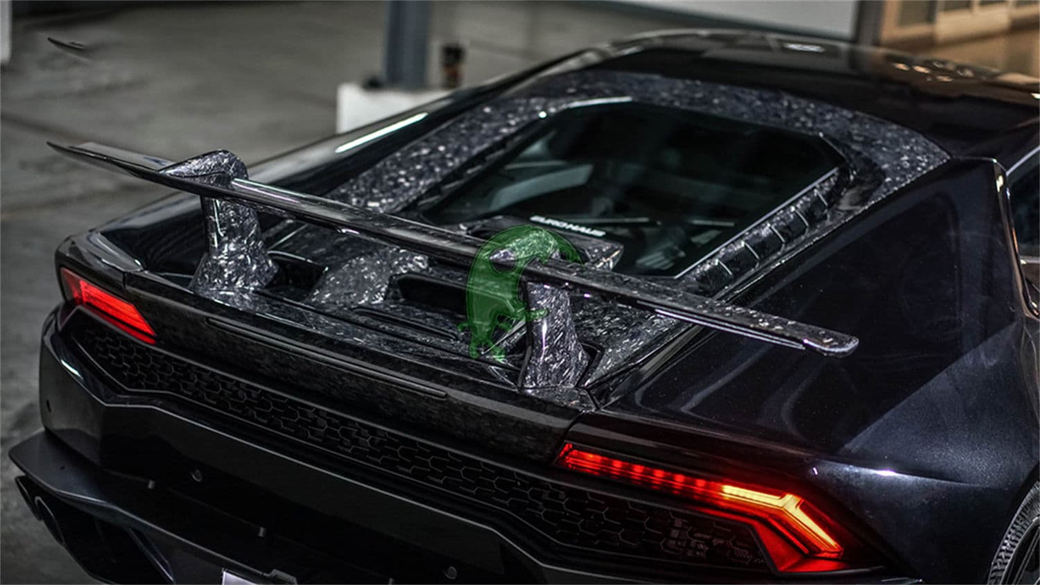 Performance Style Carbon Fiber Rear Spoiler For Lamborghini Huracan LP610 lp580 gt wing