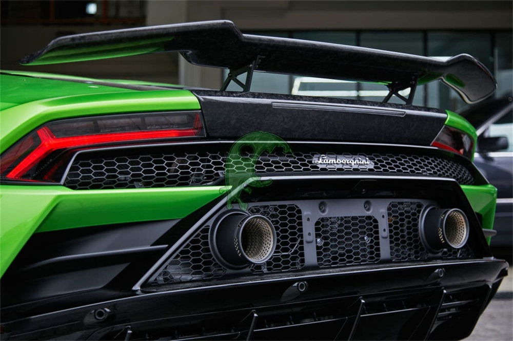 Carbon Fiber Rear Spoiler GT Wing Lamborghini Huracan LP610/LP580 - 101 Style