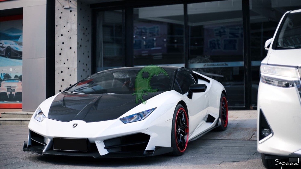 Dry Carbon Fiber Front Hood for Lamborghini Huracan LP610/LP580 - 101 Style