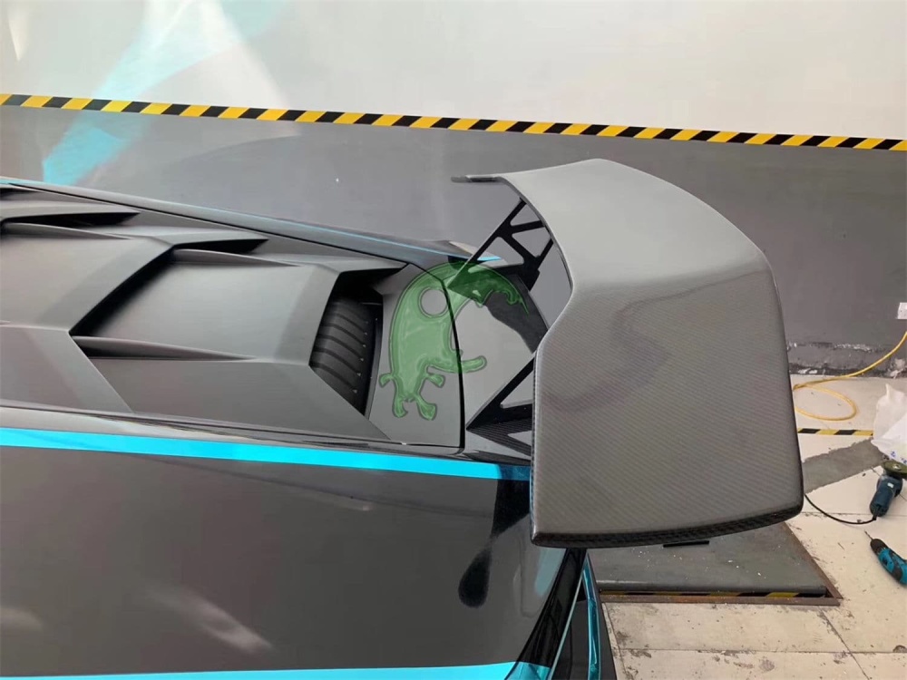 Dry Carbon Fiber Rear Spoiler GT Wing for Lamborghini Huracan LP610/LP580 - DM Style