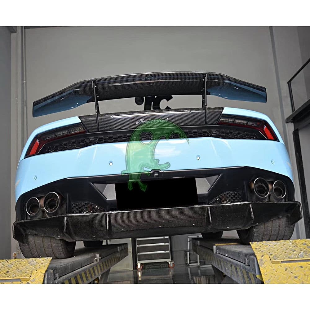 Dry Carbon Fiber Rear Trunk Deck Lid for Lamborghini Huracan LP610/LP580