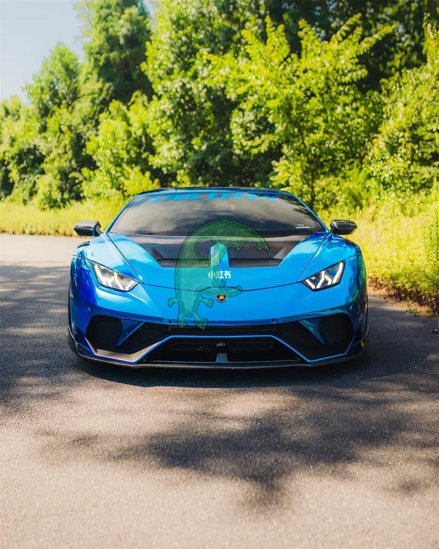 Dry Carbon Fiber Bonnet Hood for Lamborghini Huracan LP610/LP580 - LB Style