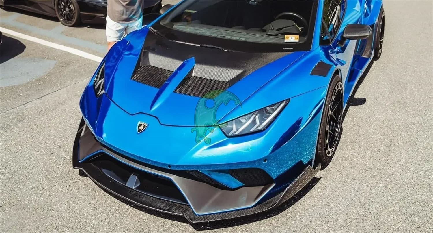 Dry Carbon Fiber Bonnet Hood for Lamborghini Huracan LP610/LP580 - LB Style