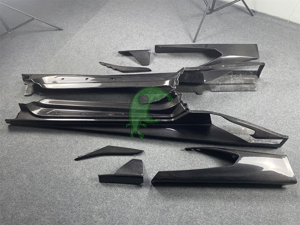 Carbon Fiber Side Skirt for Lamborghini Huracan LP610 - MSY Style
