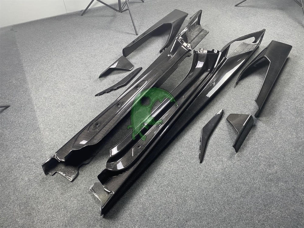 Carbon Fiber Side Skirt for Lamborghini Huracan LP610 - MSY Style