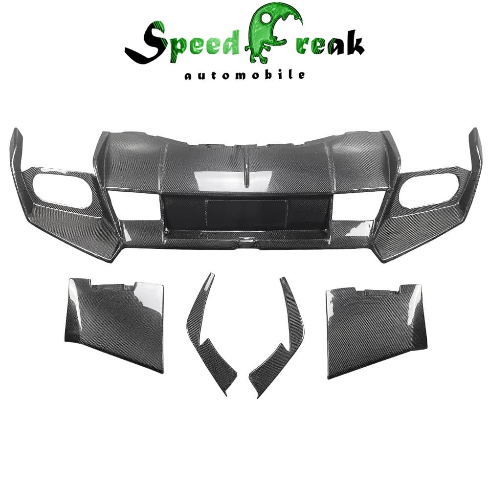 Carbon Fiber Rear Diffuser for Lamborghini Huracan LP610 - MSY Style