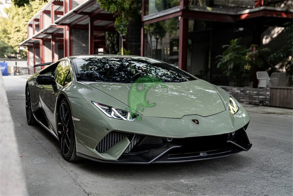 Dry Carbon Fiber Front Bumper for Lamborghini Huracan LP610/LP580 - Performante Style