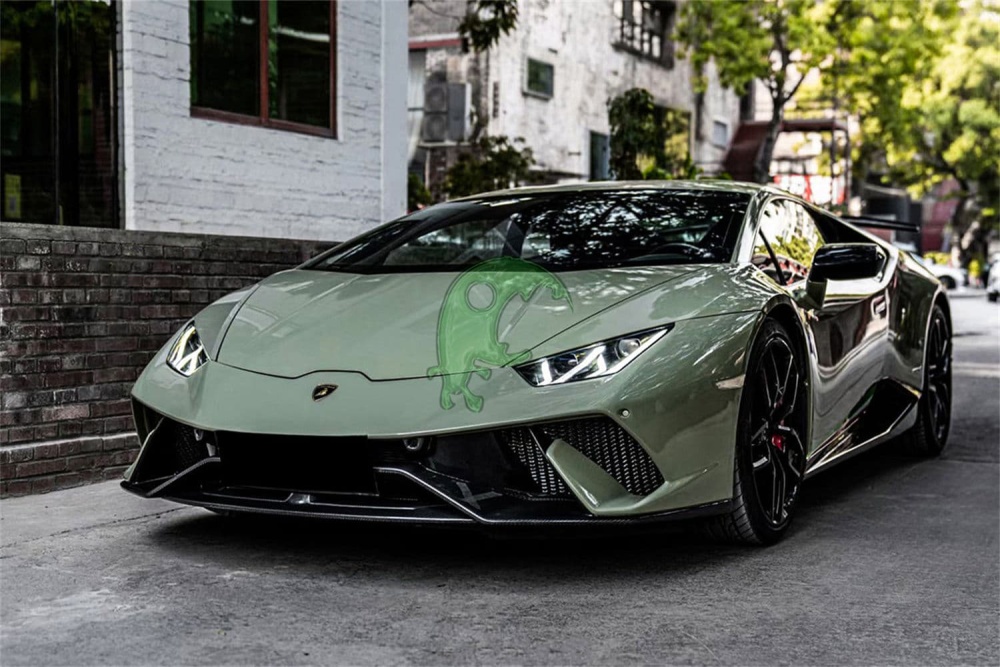Dry Carbon Fiber Front Bumper for Lamborghini Huracan LP610/LP580 - Performante Style