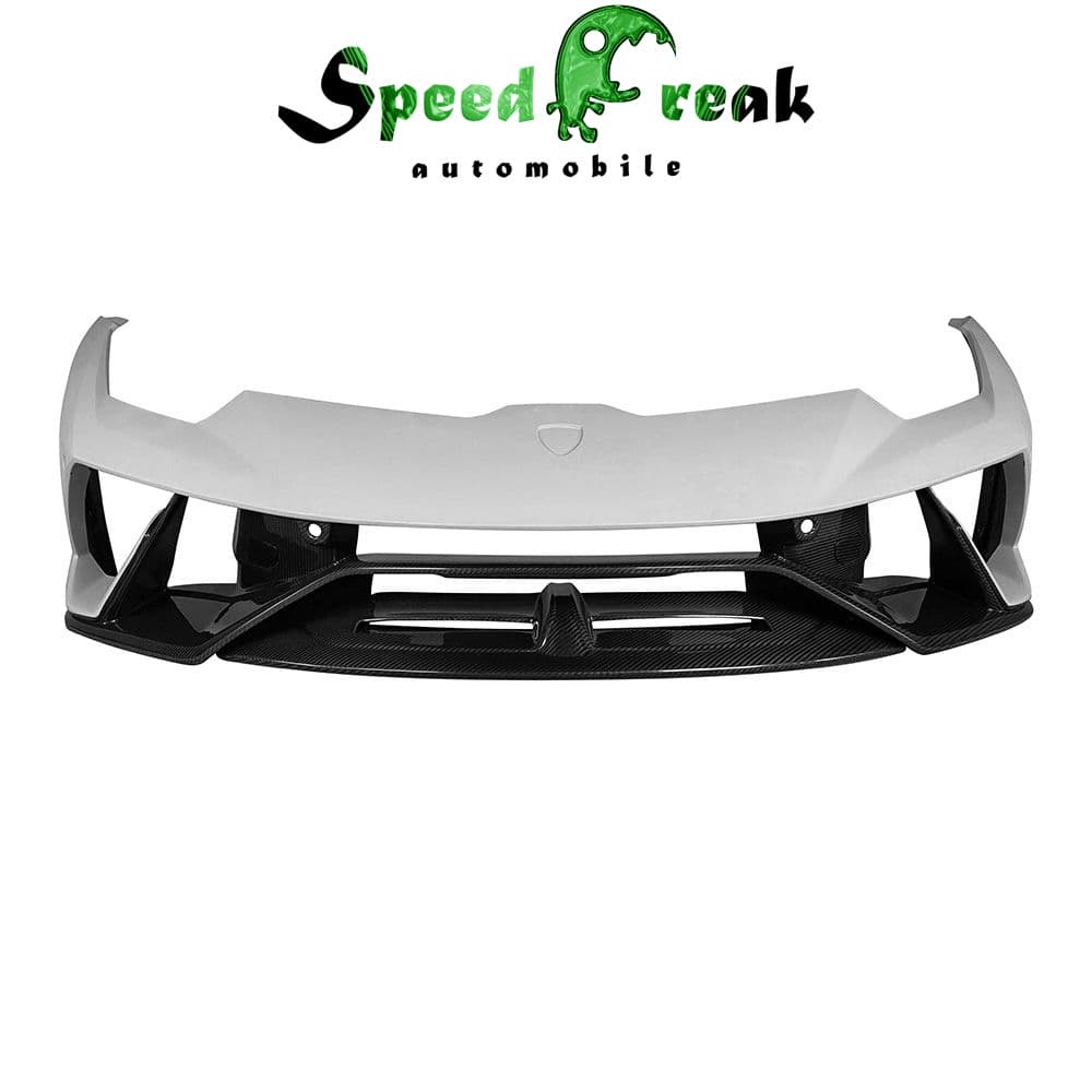 Dry Carbon Fiber Front Bumper for Lamborghini Huracan LP610/LP580 - Performante Style