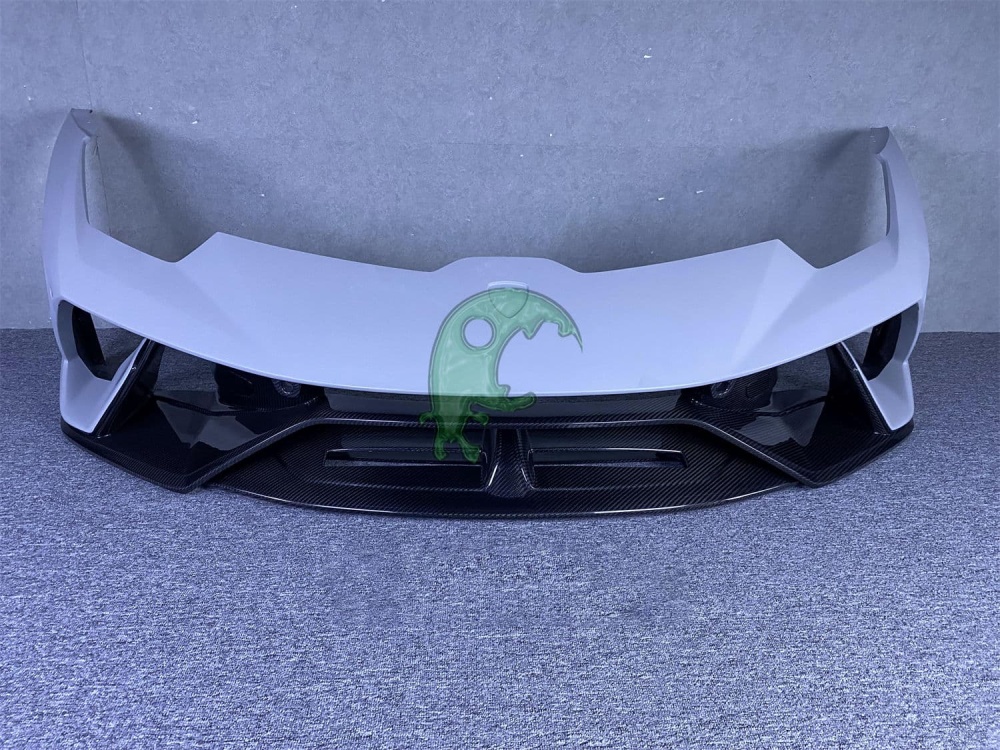 Dry Carbon Fiber Front Bumper for Lamborghini Huracan LP610/LP580 - Performante Style