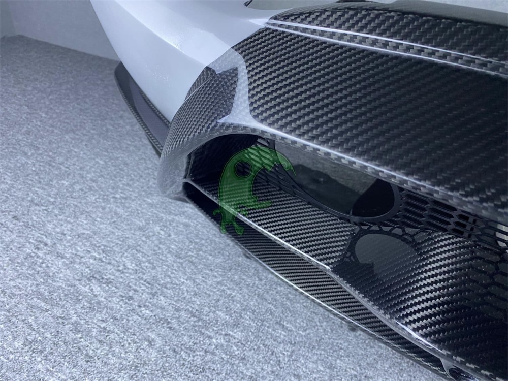 Dry Carbon Fiber Rear Bumper for Lamborghini Huracan LP610/LP580 - Performante Style