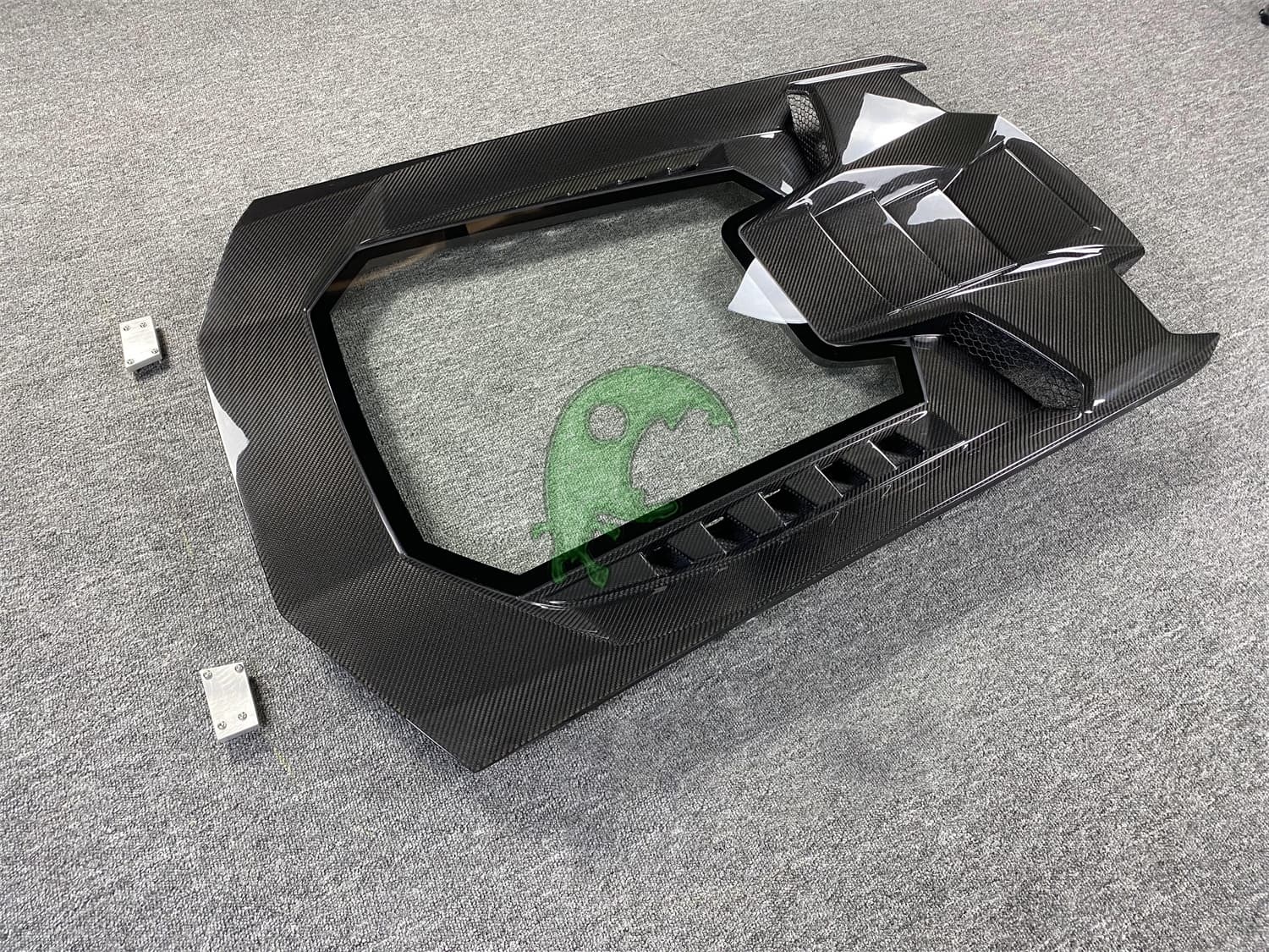 Dry Carbon Fiber Rear Engine Cover for Lamborghini Huracan LP610/LP580 - Performante Style