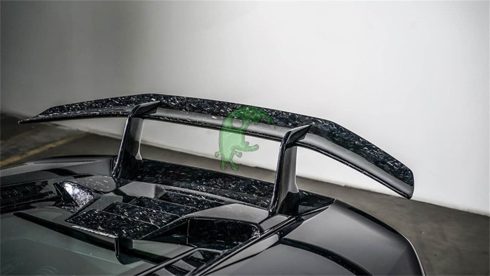 Dry Carbon Fiber Rear Spoiler GT Wing Lamborghini Huracan LP610/LP580 - Performante Style