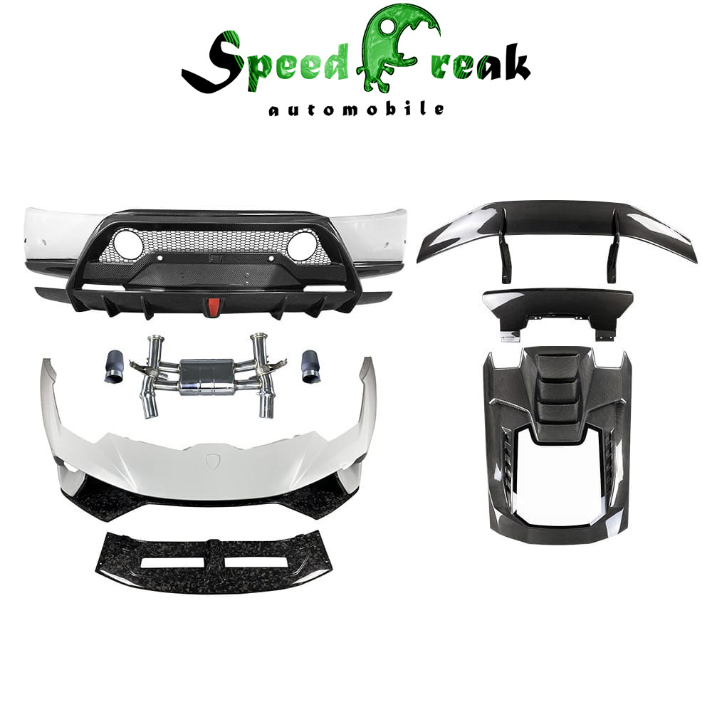 Dry Carbon Fiber Conversion Body Kit for Lamborghini Huracan LP610/LP580 - Performante Style