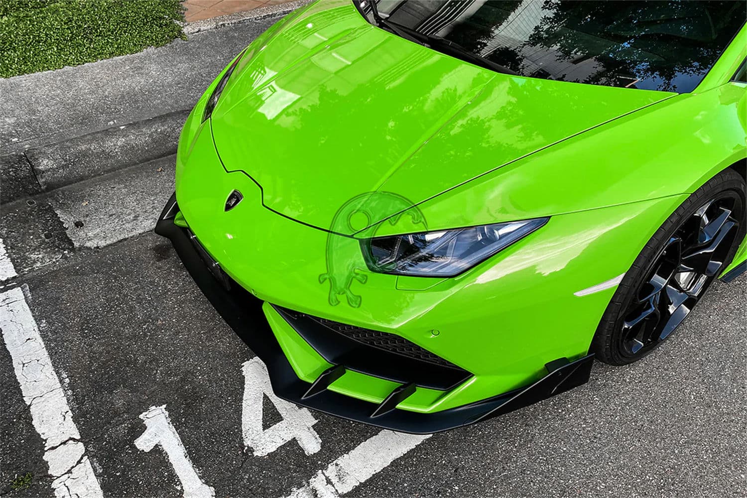 Carbon Fiber Front Splitter for Lamborghini Huracan LP610 - Originali Aero Style