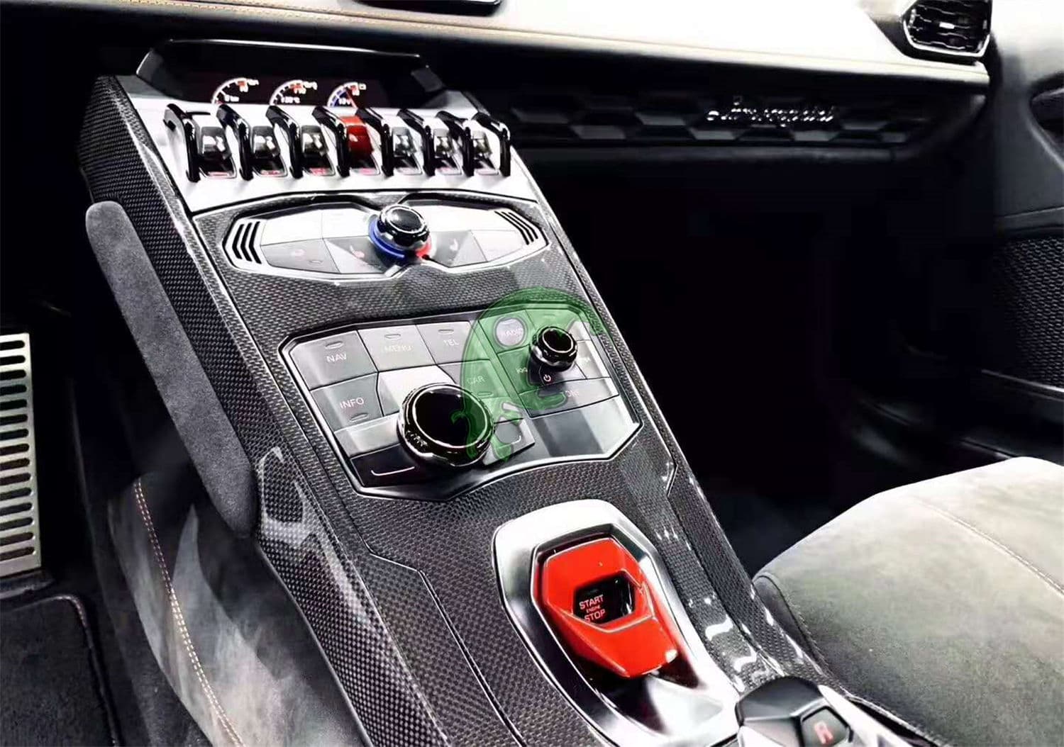 Dry Carbon Fiber Interiors Kits for Lamborghini Huracan LP610/LP580