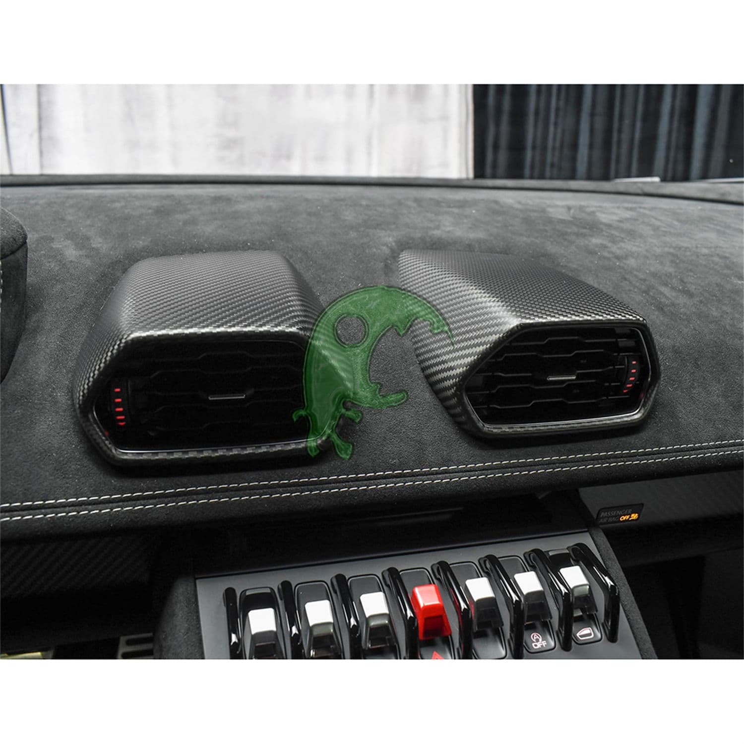 Dry Carbon Fiber AC Cover Interiors Kits for Lamborghini Huracan LP610/LP580/EVO