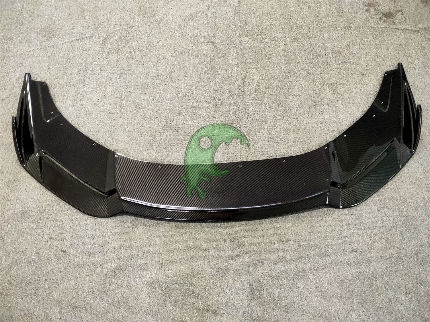 Carbon Fiber Front Lip for Lamborghini Huracan LP610 - Revozport Razmig Style