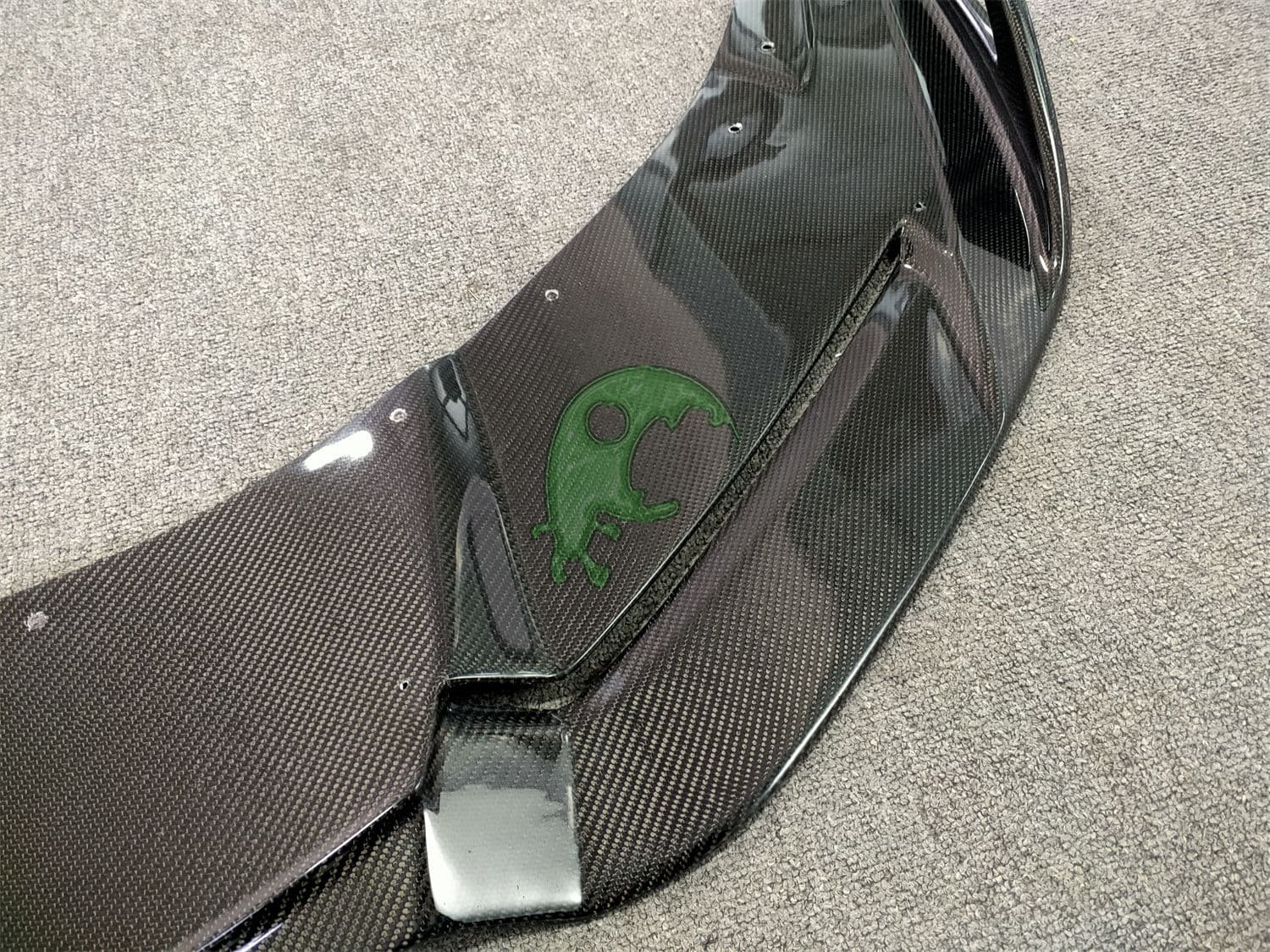 Carbon Fiber Front Lip for Lamborghini Huracan LP610 - Revozport Razmig Style