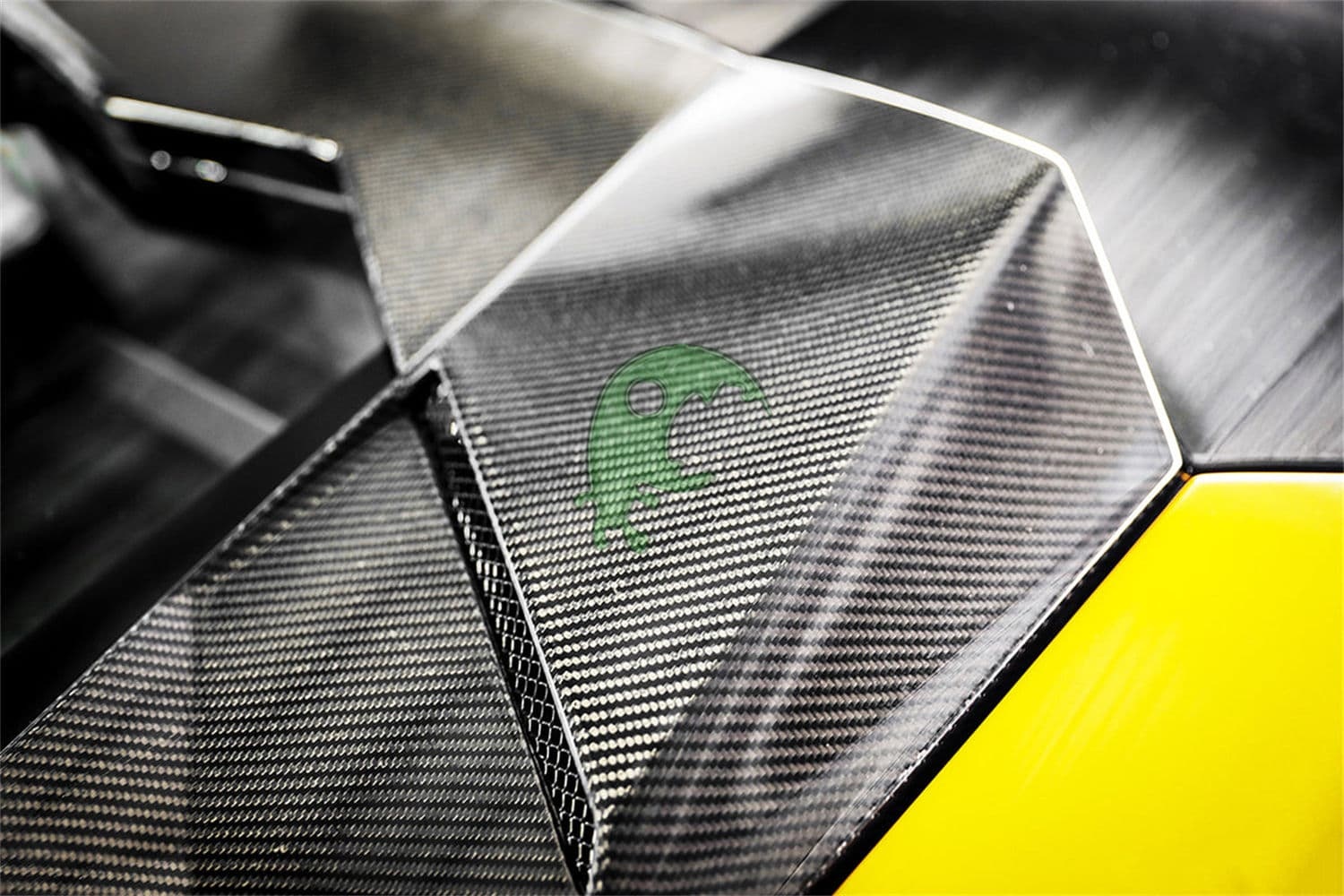 Carbon Fiber Rear Engine Hood Cover for Lamborghini Huracan LP610 - MSY Style