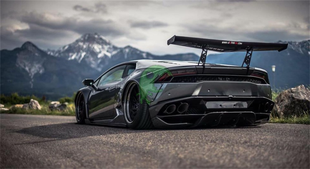 Carbon Fiber Rear Diffuser for Lamborghini Huracan LP610 - LB Style